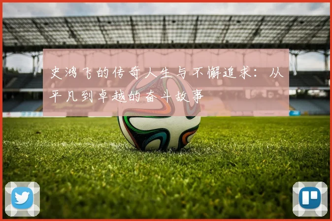 史鸿飞的传奇人生与不懈追求：从平凡到卓越的奋斗故事